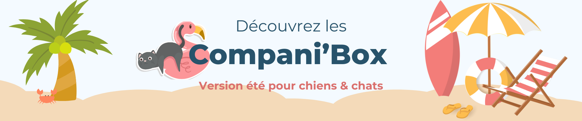 Bannière pCompanibox pour chats et chiens