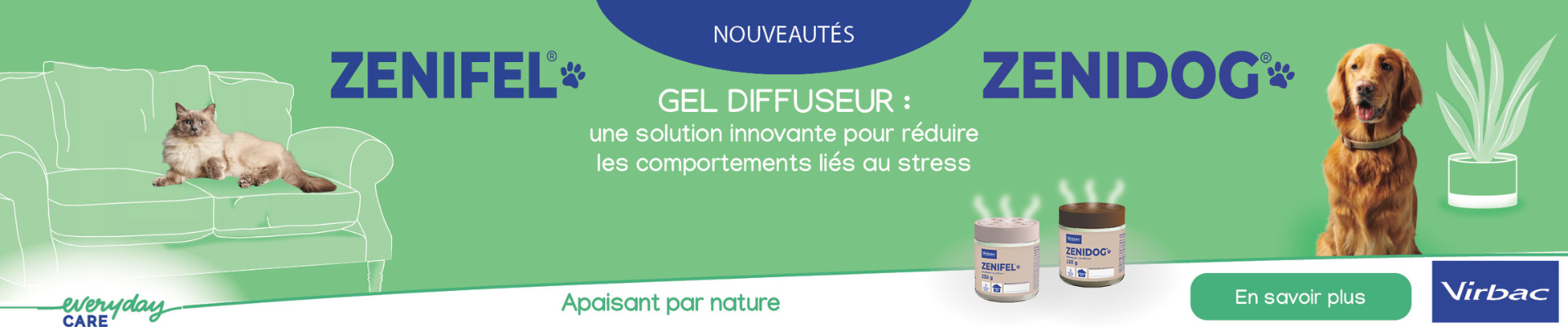 Bannière présentation Virbac Zenifel & Zenidog