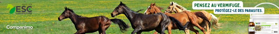 ESC Laboratoire Parasyl, vermifuge naturel à base de teintures mère pour traiter les parasites intestinaux du cheval.