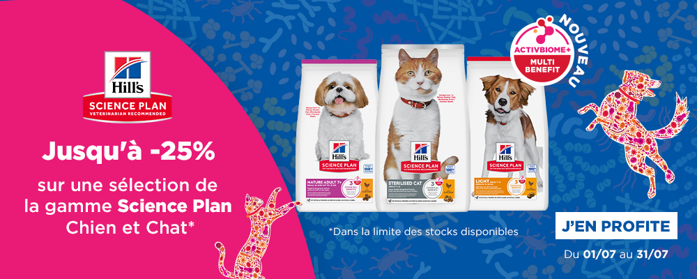 Promo Hill's Science Plan, jusqu'à -25%
